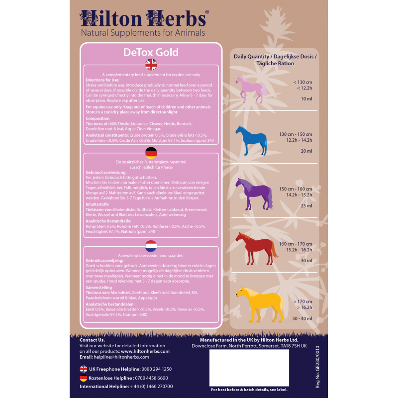 Detox Tørket urt Hilton Herbs