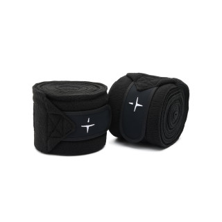 Trolle Projects Essential Fleece Bandasjer, 2 pk - SORTE