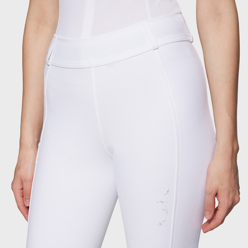 Samshield Tallia Fullgrip ridebukse Hvit