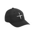Star Logo Perforated Nylon Cap - Black / White