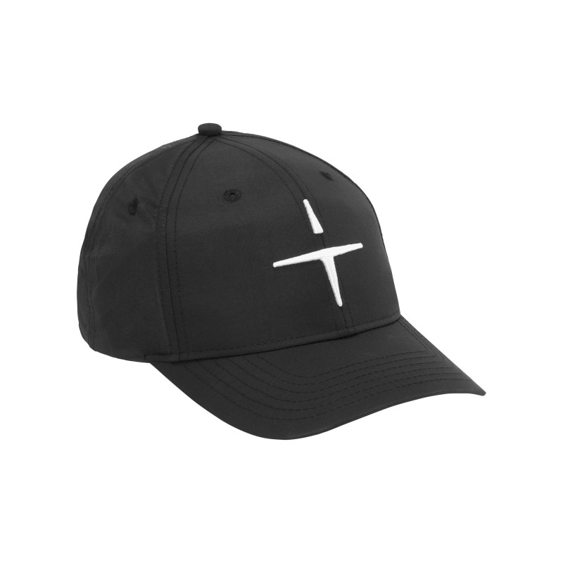 Star Logo Perforated Nylon Cap - Black / White