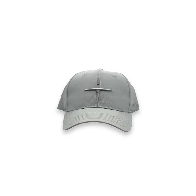 Star Logo Perforated Nylon Cap - Light Grey