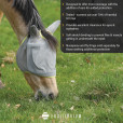 Field Relief Midi Fly Mask (med ører)
