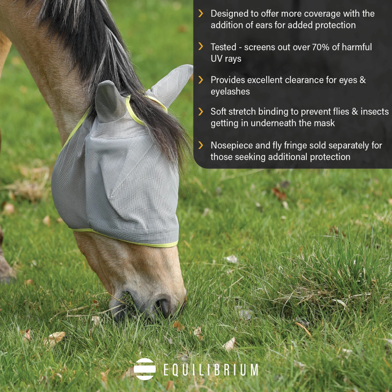 Field Relief Midi Fly Mask (med ører)
