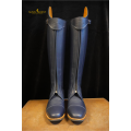 DeNiro Vasari Dressur/Polo Ridestøvler Indaco Blue wrat skinn