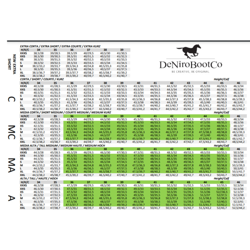 DeNiro Bellini Dressur Ridestøvler 37 MC-L