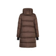 Trolle Projects Long Goose Down Jacket Female 2.0 - Terra Brown