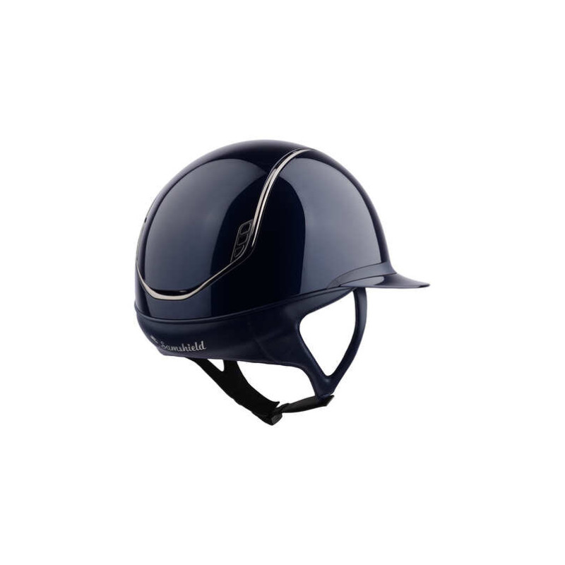 Samshield Miss Shield Glossy w. NAVY Chrome rail 2.0