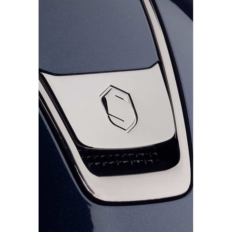 Samshield Miss Shield Glossy w. NAVY Chrome rail 2.0