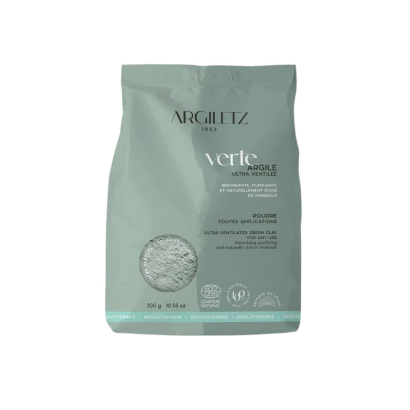 Argiletz Grønn leire pulver 300g
