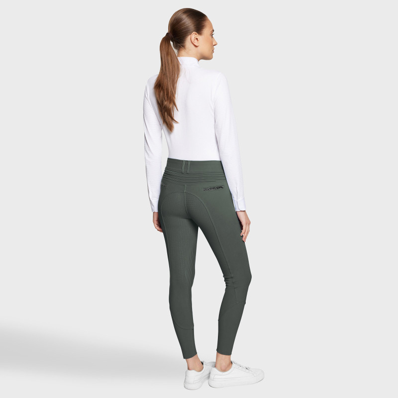 Samshield CLARA Premium High-Waist Fullgrip - Forest green