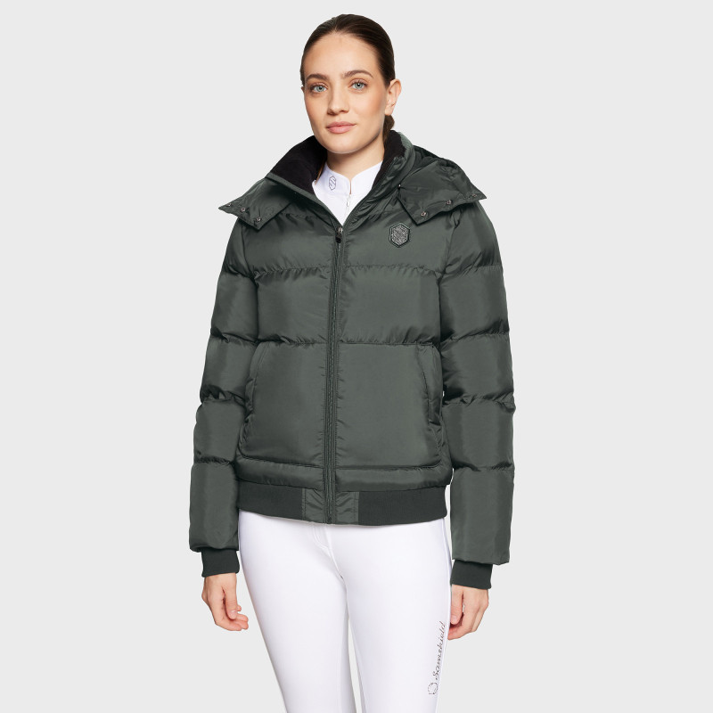 Samshield BILLIE Bomber Jakke CRYSTALS - Forest Green