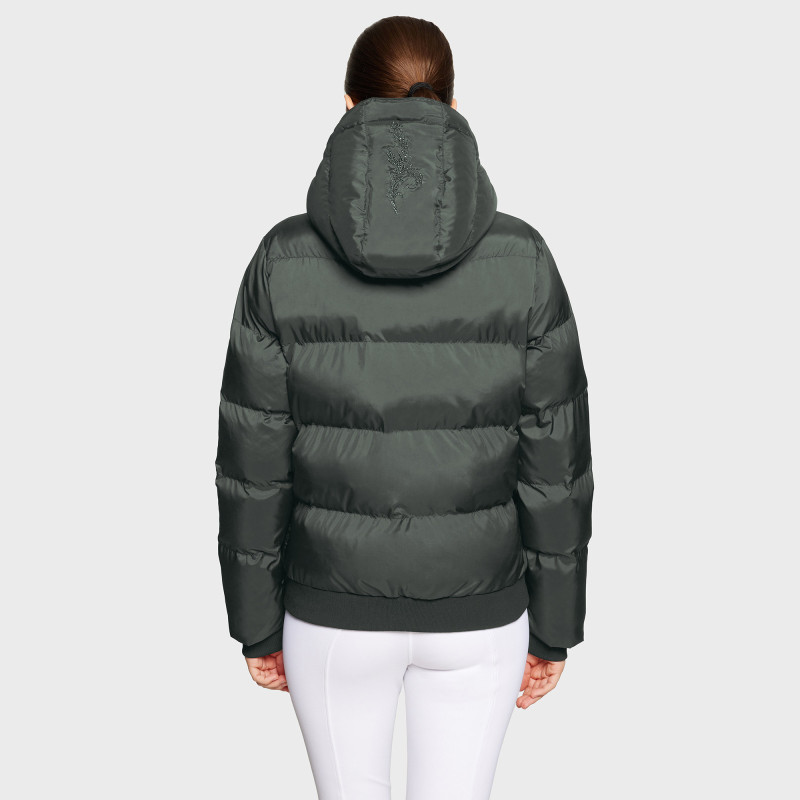 Samshield BILLIE Bomber Jakke CRYSTALS - Forest Green