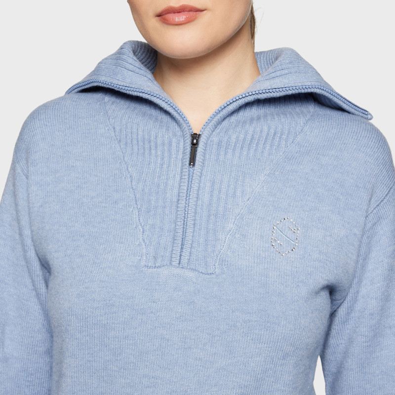 Samshield Genser SUZANNE pull over - Twilight blå