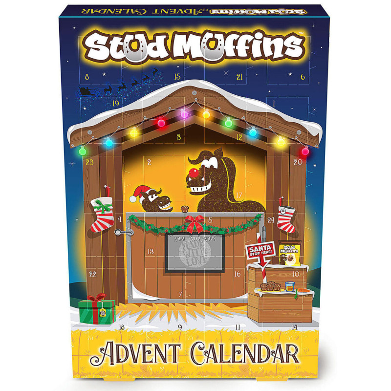 Stud Muffin Julekalender Hest