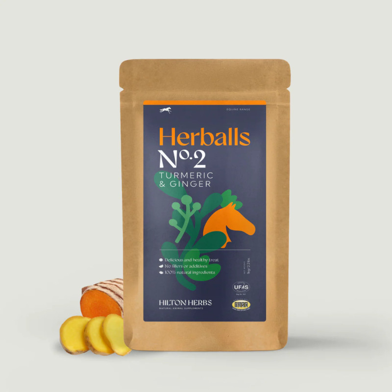 Herballs No2 Godbiter med Gurkemeie og Ingefær